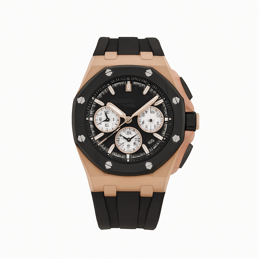 Watch Rose Gold Ceramic VSFactory Prime.