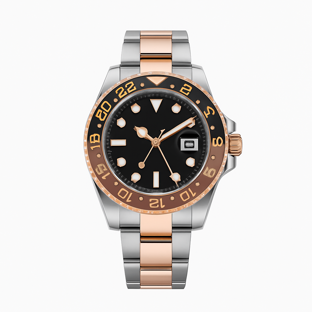 Watch Rose Gold Steel VSFactory Prime.