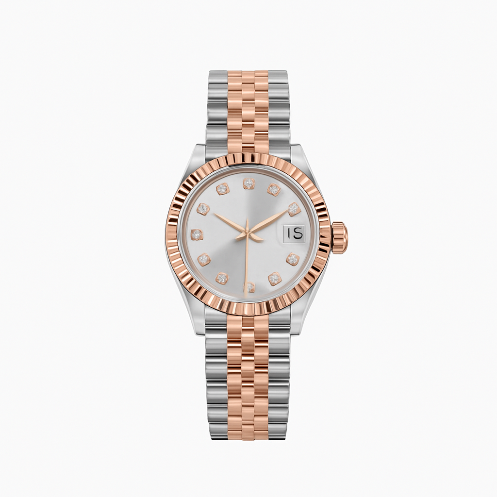 Watch Rose Gold Steel VSFactory Elite.