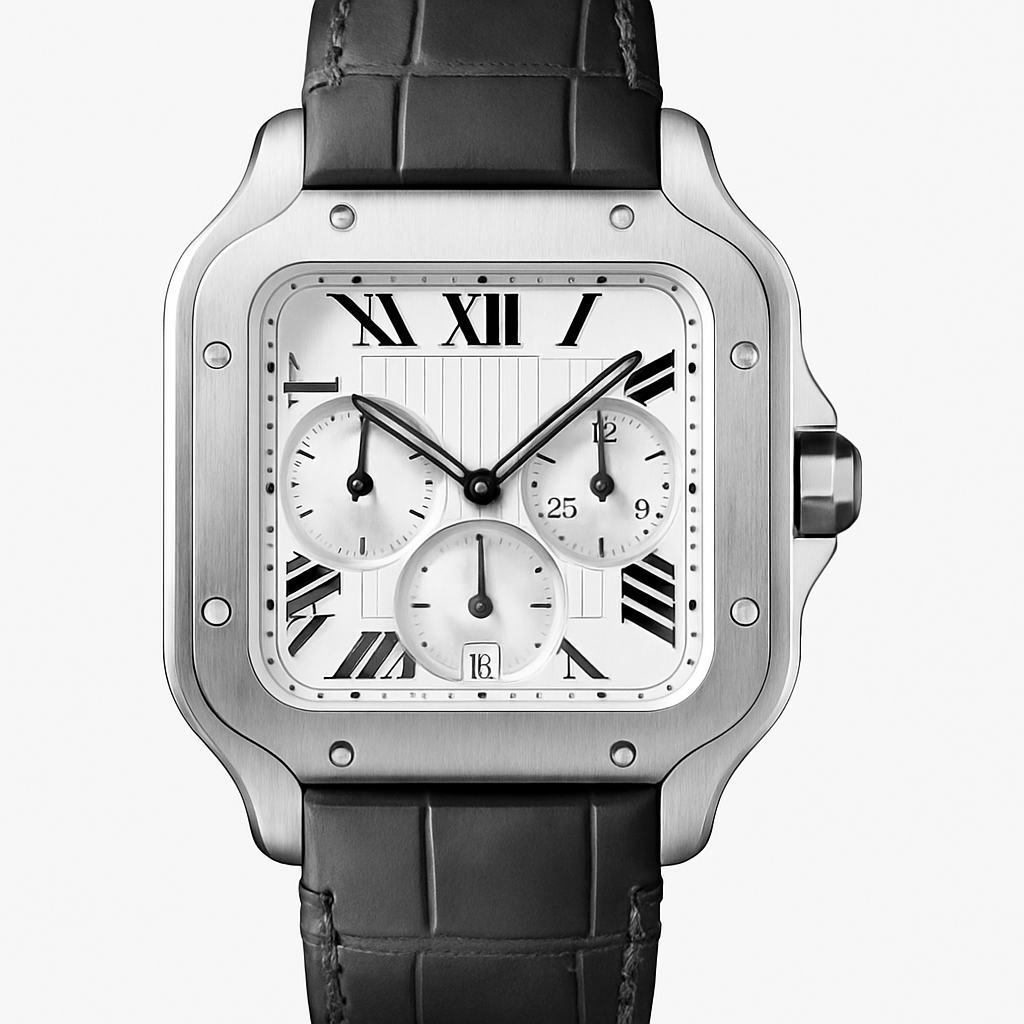 Watch Silver Rubber VSFactory Select.